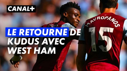 Le sublime ciseaux de Kudus face à Manchester City