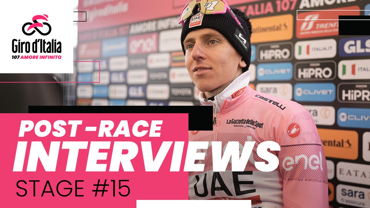 Giro d'Italia 2024 | Stage 15: post-race interviews