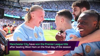 Breaking News - Manchester City win Premier League title