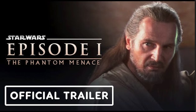 Star Wars: The Phantom Menace | Remastered Trailer - Liam Nesson, Natalie Portman
