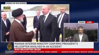 Raisi's convoy helicopter accident: Helicopter in Iranian president's convoy in accident: State TV