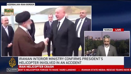 Raisi's convoy helicopter accident: Helicopter in Iranian president's convoy in accident: State TV