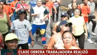 Caracas | Clase Obrera realiza caminata y actividades recreativas para celebrar su mes