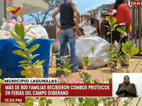 Zulia | 873 familias del mcpio. Lagunillas son favorecidas con la entrega de combos proteicos