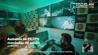 Campanha do governo de SC destaca o Estado mais seguro do Brasil