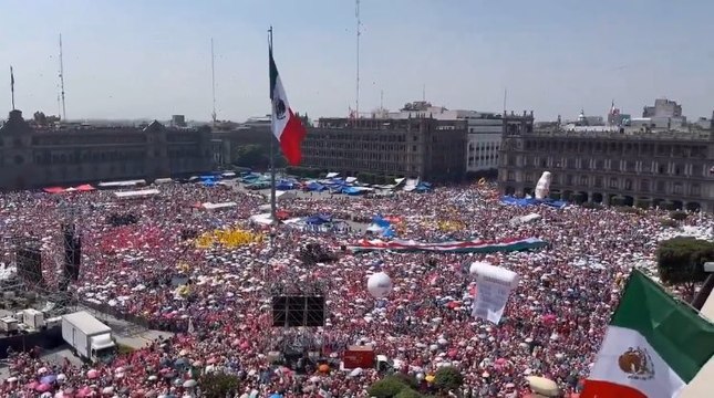 Marea Rosa llena el Zócalo Capitalino, así se vive marcha