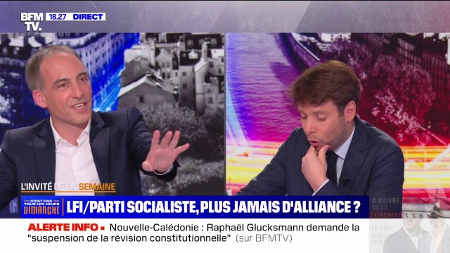 Pour Raphaël Glucksmann, une union de la gauche est possible mais sans Jean-Luc Mélenchon