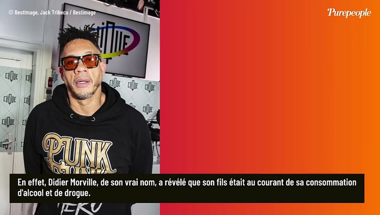 "Je suis conscient qu'avec l'âge..." : JoeyStarr évoque son rapport à l'alcool et à la drogue, son fils aîné sait tout !