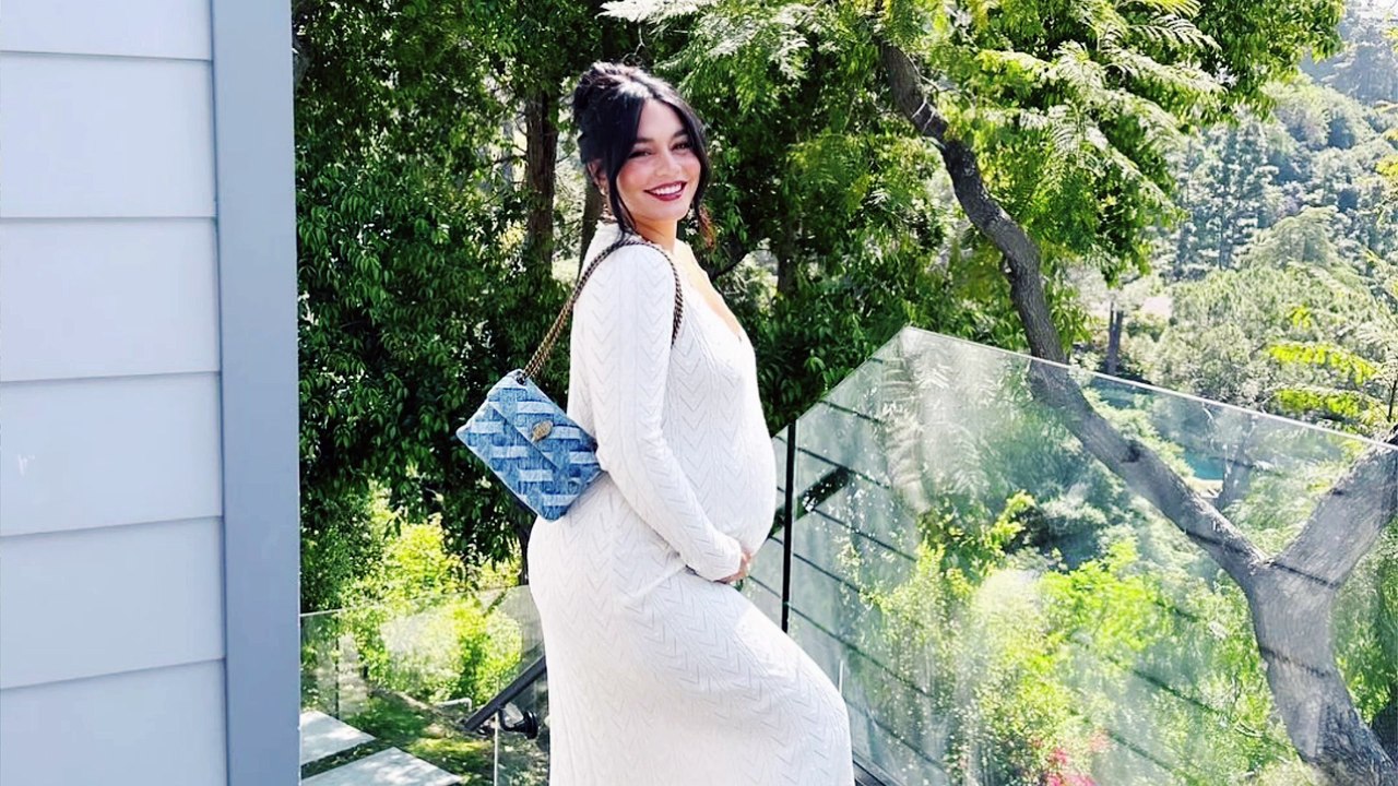 Vanessa Hudgens Debuts Baby Bump with Husband Cole Tucker