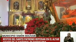Anzoátegui | Comunidad católica de Barcelona veneran al Santo Patrono Celestino Mártir