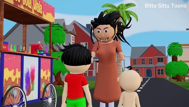 - Garmi Mein Ice Cream Ice Cream Cartoon Comedy Funny Comedy Video Bittu Sittu Toons_1080pFH