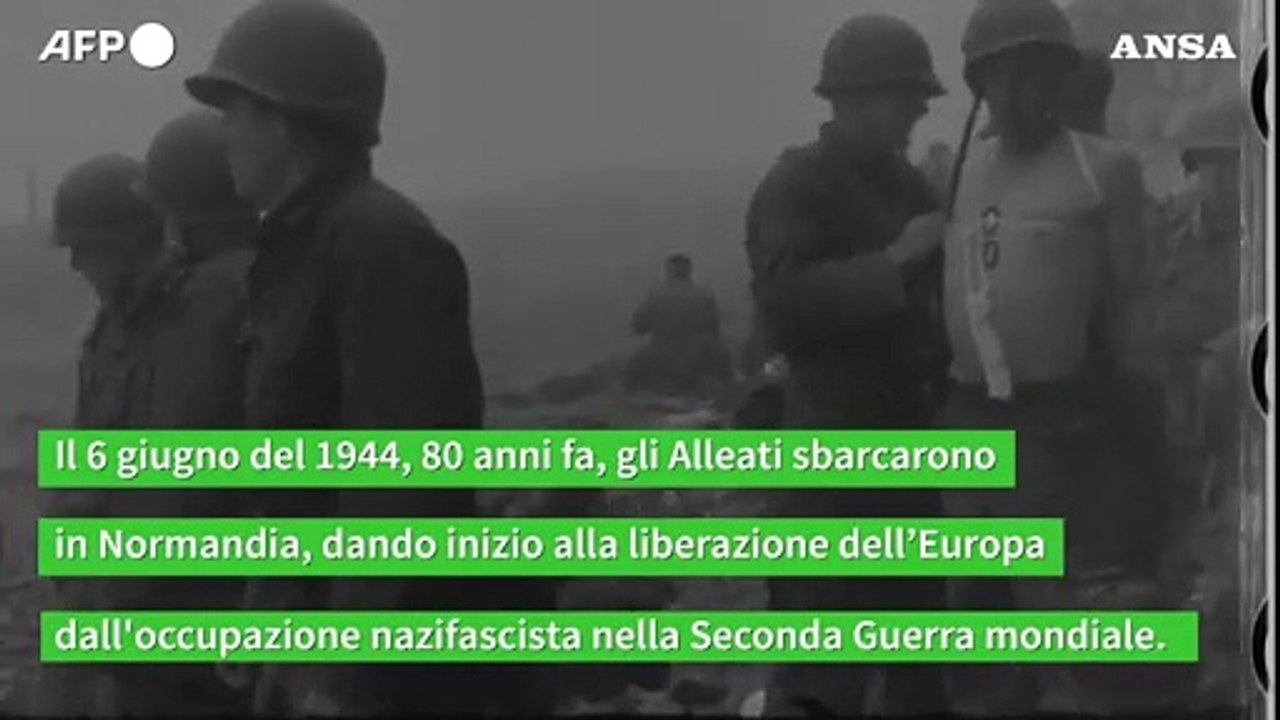Seconda Guerra mondiale, 80 anni fa lo sbarco i...