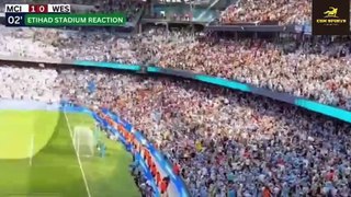 Manchester City vs West Ham 3-1 All Goals Extended HIGHLIGHTS: City Fans Pitch Invasion & GOALS.