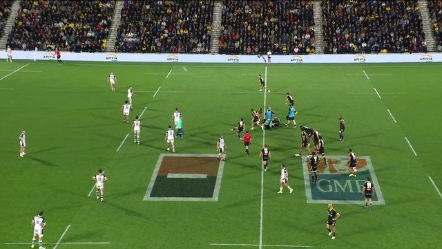 TOP 14 - Essai de Jules FAVRE (SR) ) Stade Rochelais - Section Paloise