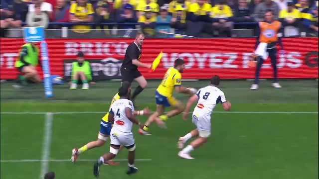 TOP 14 - Essai de Joris JURAND (ASM) - ASM Clermont - Castres Olympique