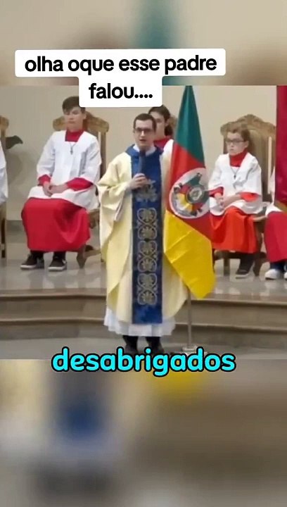 Padre afirma que desastre climático no RS aconteceu porque o povo gaúcho "abraçou a bruxaria"