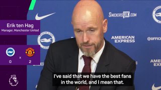 Ten Hag vows to 'pay United fans' back after disappointing campaign