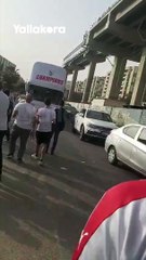 الزمالك ناويها.. وصول حافلة خاصة لاستاد القاهرة للاحتفال بلقب الكونفدرالية  ⚪️