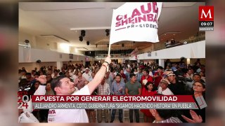 Alejandro Armenta asegura que Puebla será capital de la electromovilidad