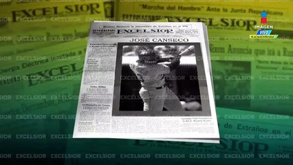 José Canseco cubano que jugó tanto en los azulejos como en Tampa Bay.