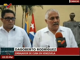 Gobierno Nacional entrega ofrenda floral para homenajear al Prócer Cubano José Martí