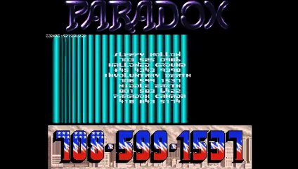 Amiga Cracktro - Power Pinball by Paradox