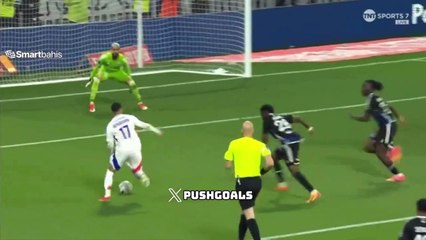 Passe D Benrahma vs Strasbourg