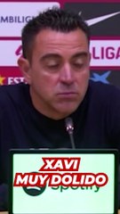 Xavi, muy dolido: "Te hacen sentir pequeñito"