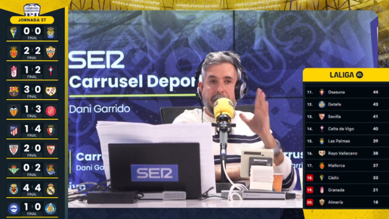 La alegría de Dani Garrido tras la emoción de Kirian Rodríguez: "Ha vuelto muy fuerte, es un ejemplo y ayuda a mucha gente que lo pasa mal"