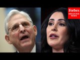 'He's Violated A Law': Anna Paulina Luna Warns Merrick Garland Over Inherent Contempt