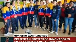 Zulia | Jóvenes del team Autana presentan proyectos innovadores en la expoferia de la Unes 2024