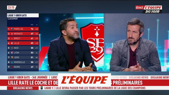 Brest directement qualifié pour la Ligue des champions - Foot - L1
