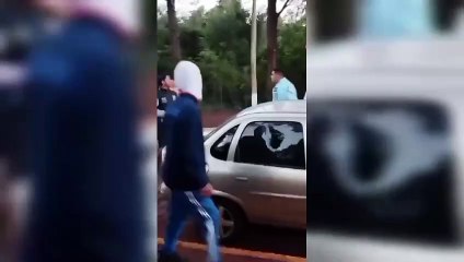 Enfrentamiento entre hinchas de Crucero del Norte y Juventud Antoniana