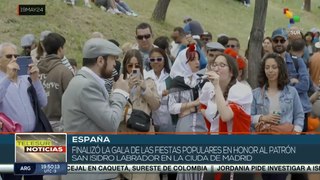 En España concluyó las fiestas en honor al patrón San Isidro Labrador