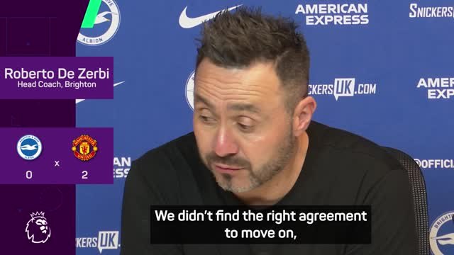 De Zerbi reveals reasons behind Brighton exit