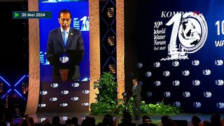 [FULL] Sambutan Jokowi saat Buka World Water Forum ke-10 di Bali: Tanpa Air, Tidak Ada Perdamaian