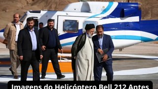 Imagens do Bell 212 Antes do Acidente com o Presidente Iraniano