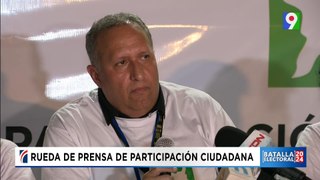 Rueda de prensa Participación Ciudadana | Batalla electoral 2024