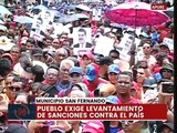 Apure | Pueblo marcha en rechazo a las medidas coercitivas unilaterales impuestas por EE.UU.