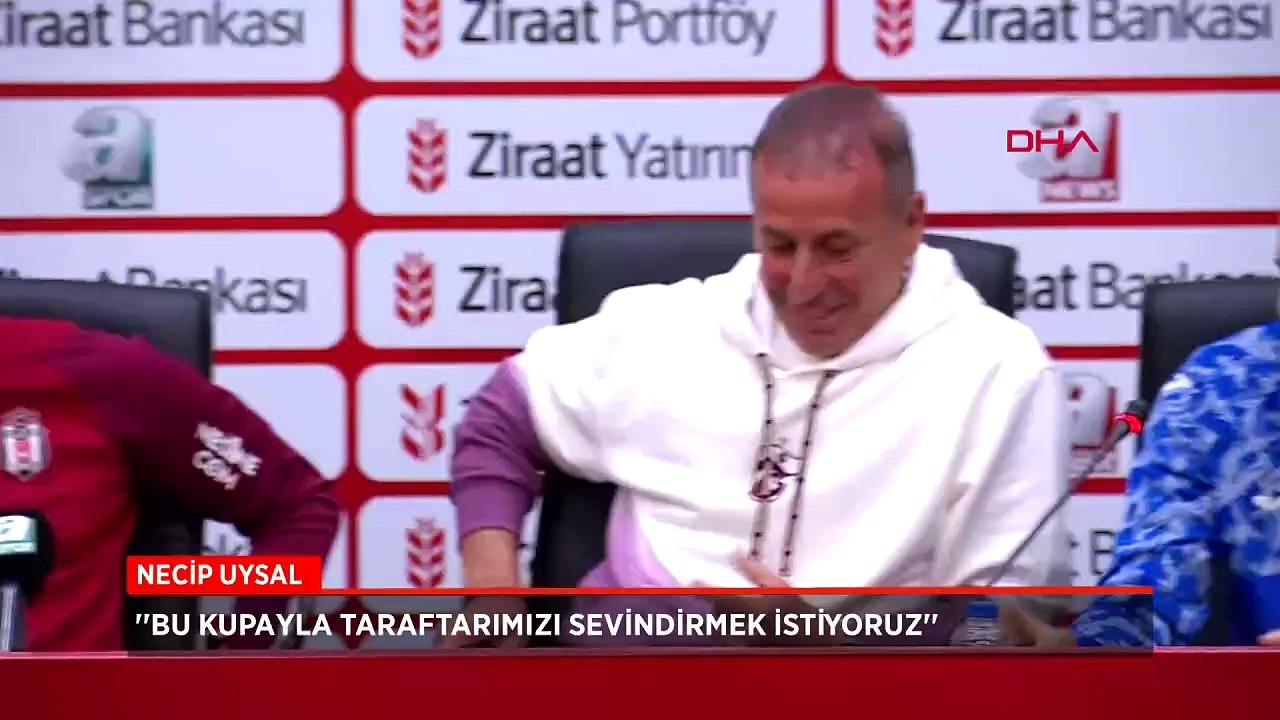 Necip Uysaldan taraftara Türkiye Kupası sözü: Kazanan taraf biz olacağız!