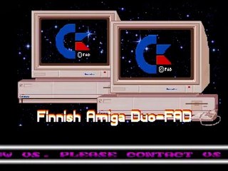 Amiga Cracktro - Silent Service by Finnish Amiga Duo