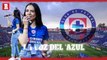 ASÍ presenta Melissa Rivas, LA VOZ del Estadio C. de los Deportes a CRUZ AZUL previo a la SEMIFINAL