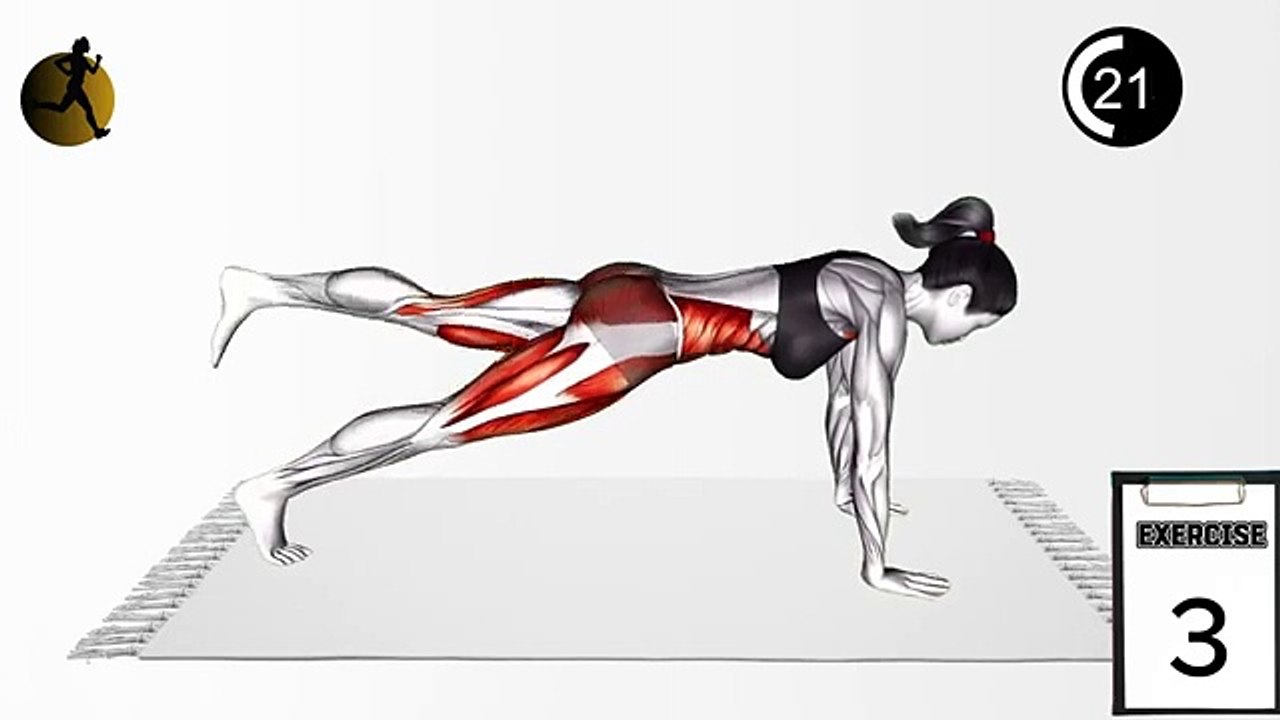 Daily exercise routine_ Day 2 (abs + obliques + effective cardio)