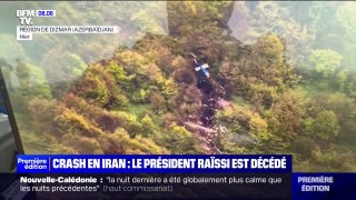 Mort du président iranien: les premières images de la zone du crash de l'hélicoptère