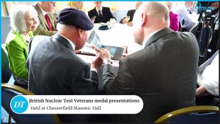 British nuclear test veterans medal presentations