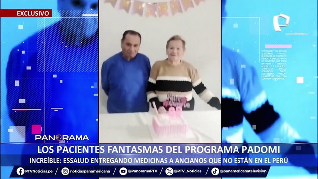 ¡Exclusivo! Pacientes fantasmas del programa Padomi: EsSalud entregando medicinas a ancianos que no están en Perú