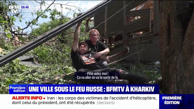 Kharkiv sous les missiles russes: les équipes de BFMTV en immersion avec les sauveteurs ukrainiens