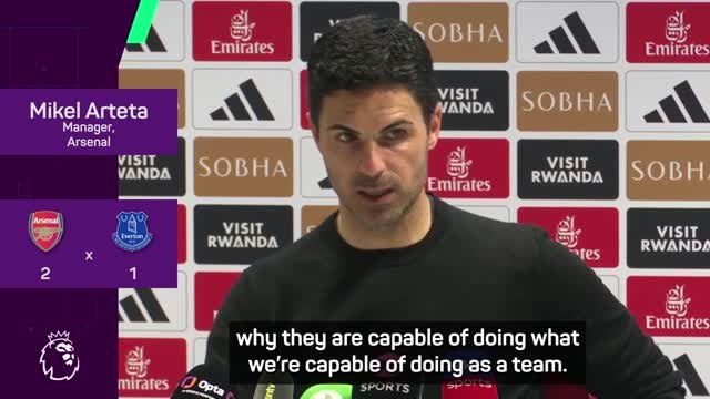Arsenal will win it. When? I don't know, but we will - Arteta