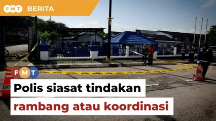 Polis siasat jika serangan balai polis, cubaan ceroboh Istana dikoordinasi
