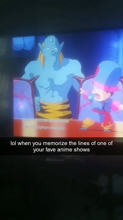 Memorizing scenes from anime oldies